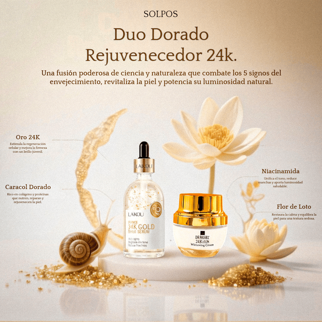 Dúo Dorado Rejuvenecedor 24K